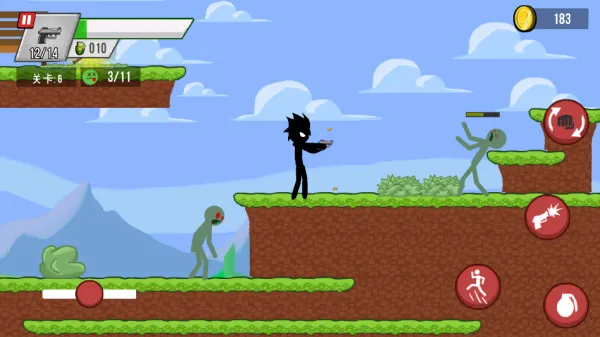 火柴人狂揍僵尸安卓版手机版 火柴人狂揍僵尸安卓版手机版