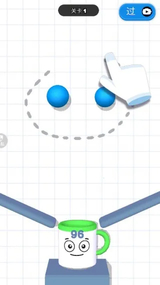 贪吃卡通杯(画线捕球游戏) 贪吃卡通杯(画线捕球游戏)