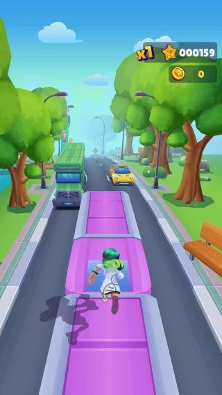 过马路要小心(创意跑酷游) 过马路要小心(创意跑酷游)