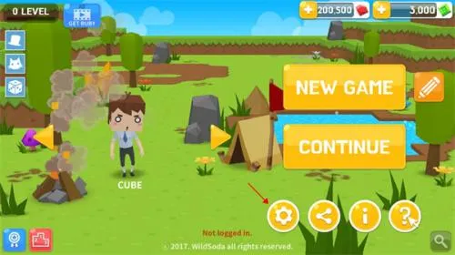 ����������ƽ����Ϸ���ò˵�