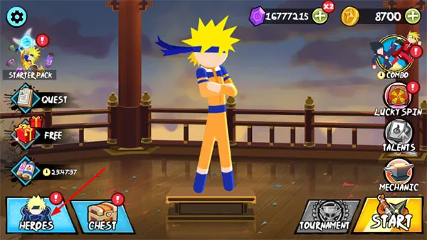 火柴人忍者大战内购版 火柴人忍者大战内购版