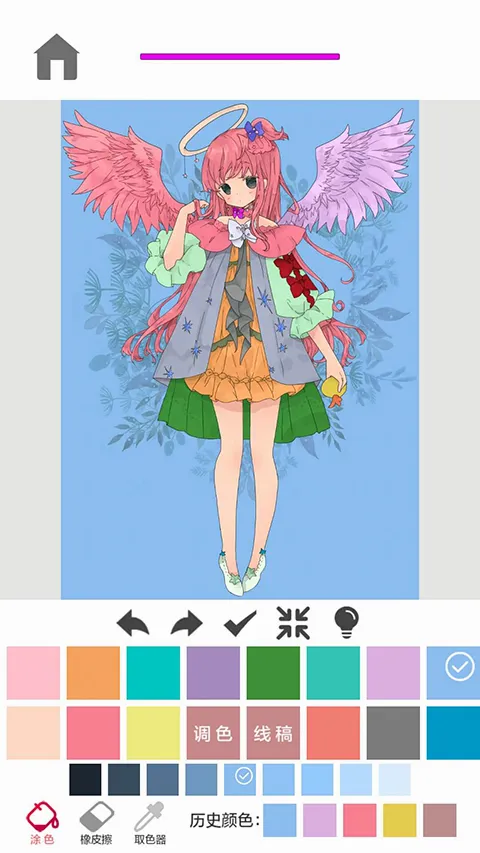指尖涂色(创意涂色小游戏) 指尖涂色(创意涂色小游戏)