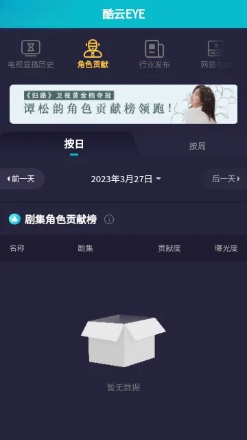 酷云eye(收视数据查询) 酷云eye(收视数据查询)
